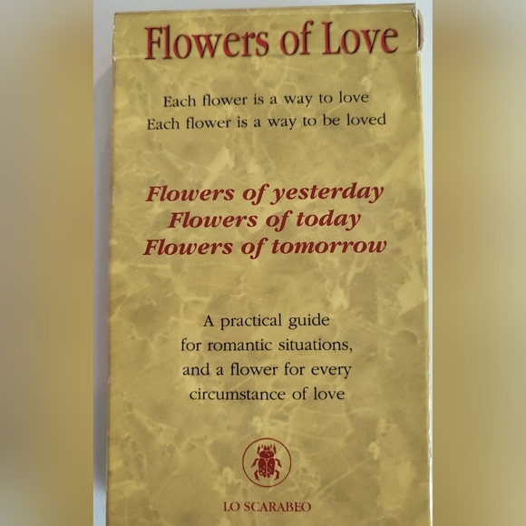 Flowers of Love Deck And Guidebook - Lo Scarabeo - Picture 4 of 16